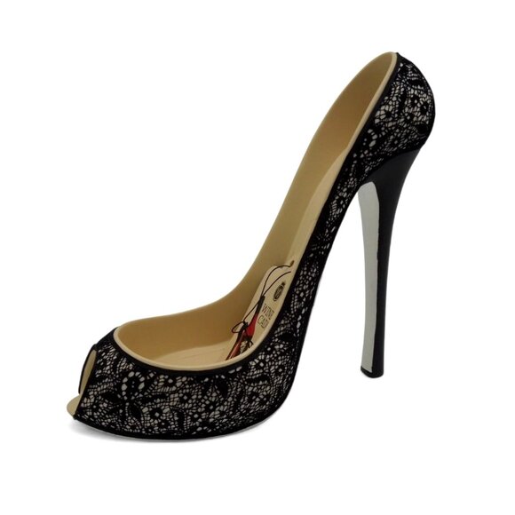 WILD EYE DESIGNS High Heel Shoe Wine Caddy Bar Decor - Picture 3 of 12